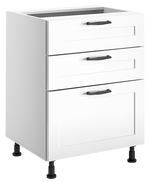 Matt fehér modern konyha 2.6m VB260