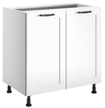 Matt fehér modern konyha 2.6m VB260