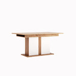 Étkező asztal kraft tölgy és fehér színű AS186