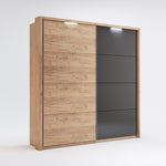 Tolóajtós gardróbszekrény keret LN68