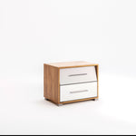 Hálószoba bútor szett tölgy és fehér színben NK110